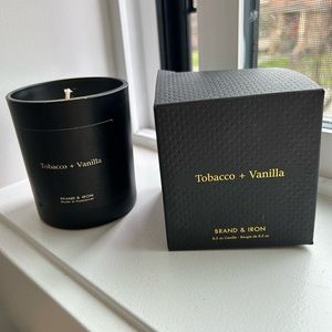 Brand & Iron Tobacco & Vanilla Candle